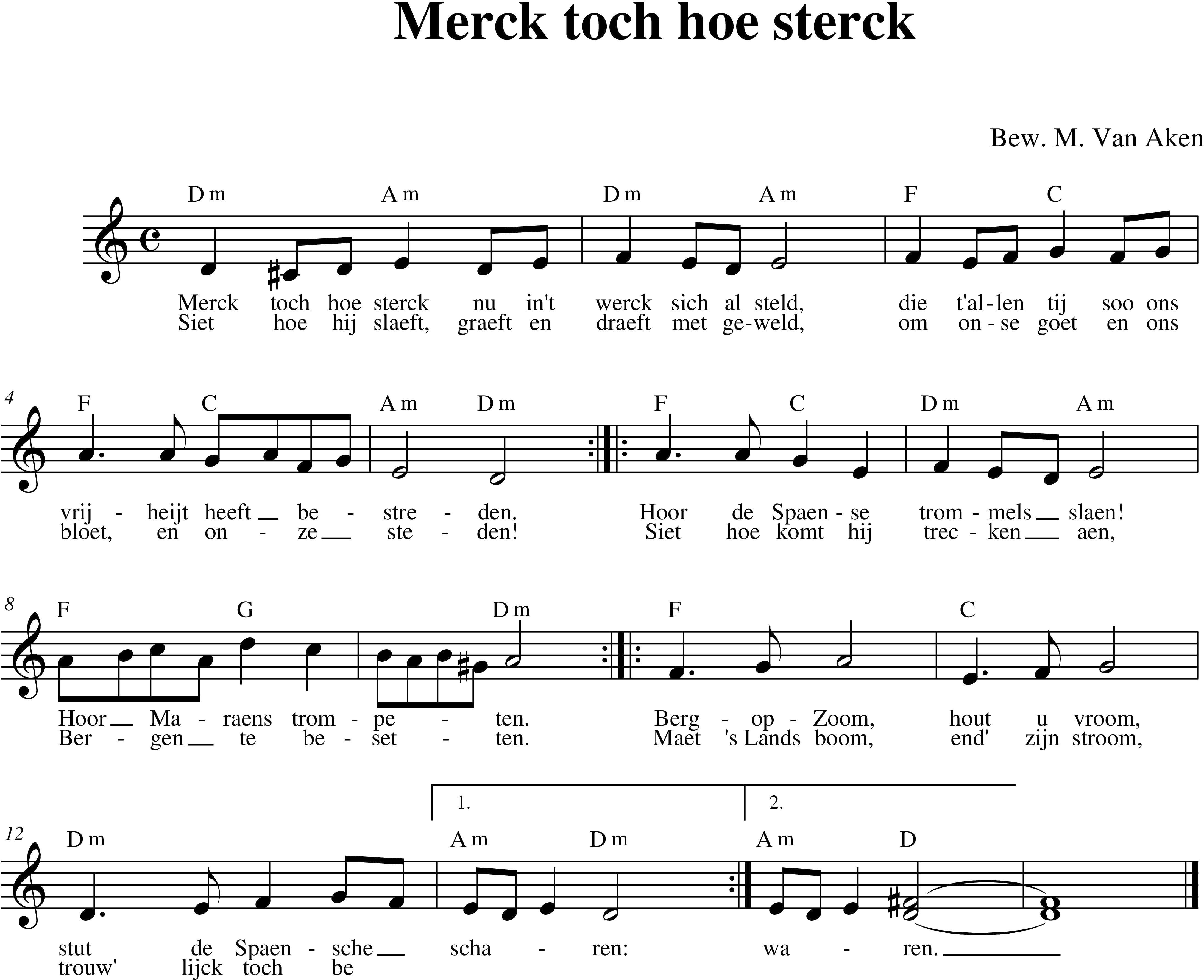 Merck Toch Hoe Sterck Tekst